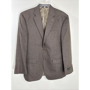 Polo Ralph Lauren Blazer Men's 40R Soft Herringbone Sport Coat Brown Tan